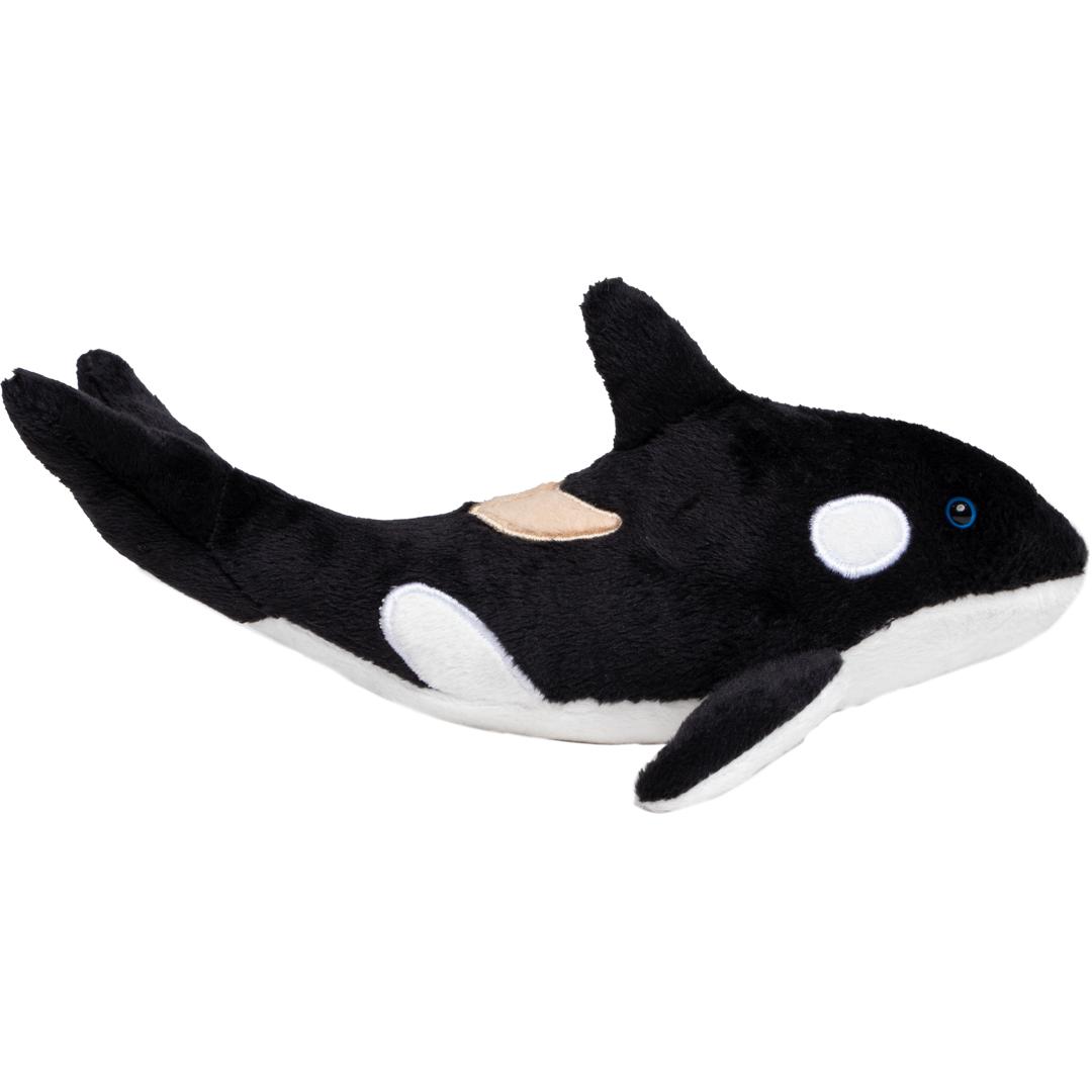 M160718 Black/white - Plush orca Phil - mbw